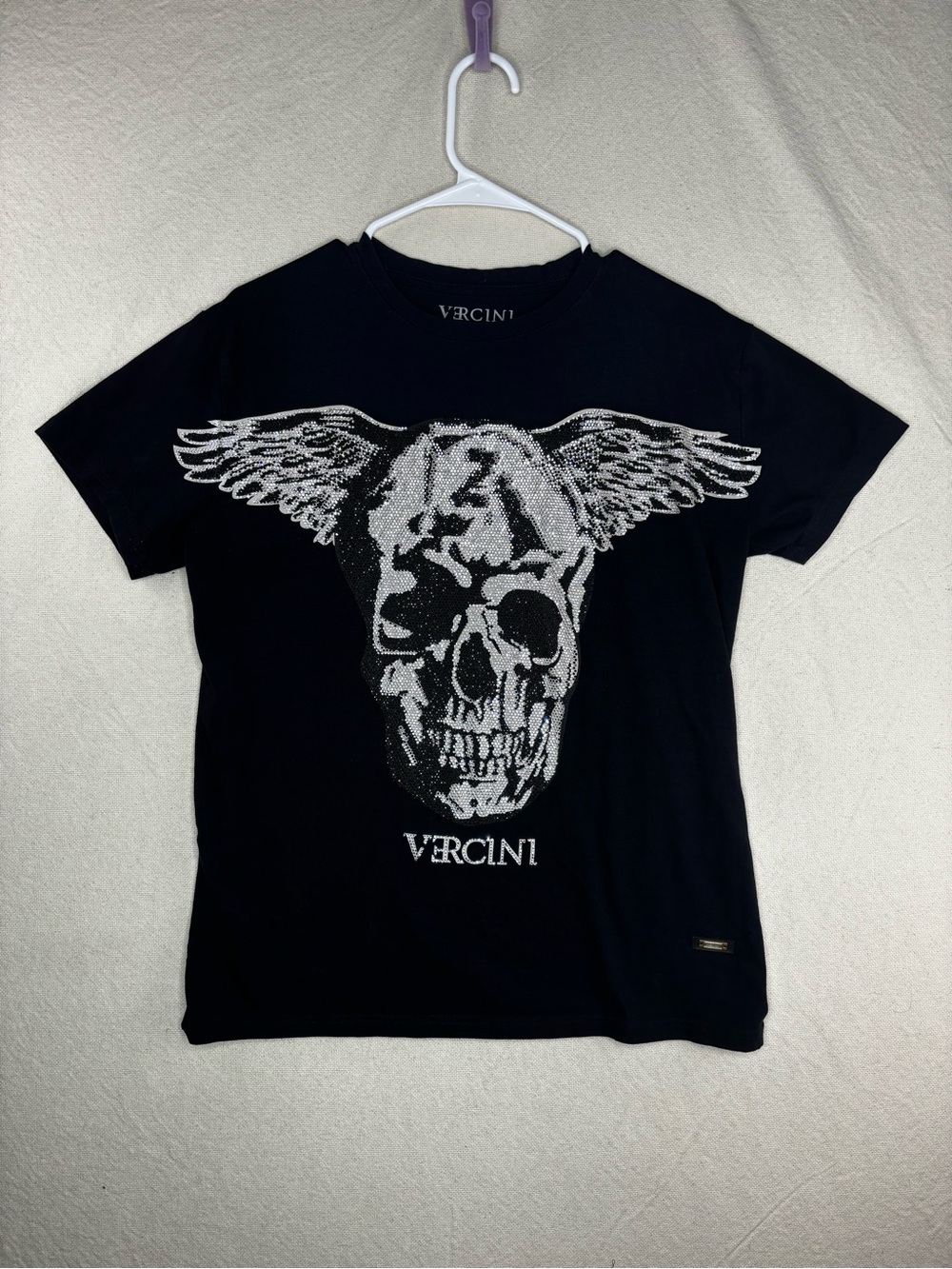 Vercini Las Vegas men’s medium skull shirt